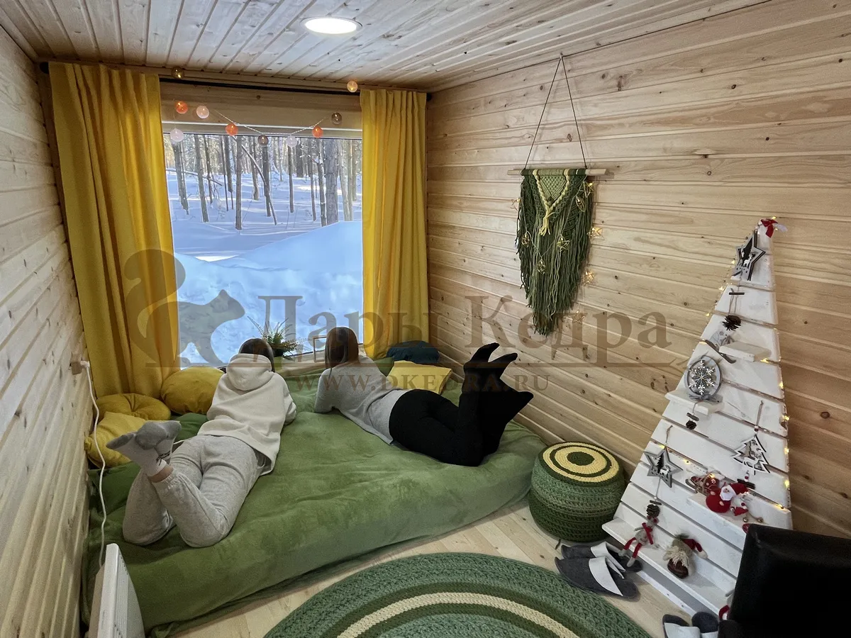 Кемпинг-дом «Панорама» с боковым входом